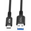 Cabo USB Microconnect USB3.2AC015 USB 3.2 Gen 2 (3.1 Gen 2) 0,15 m USB C USB A preto