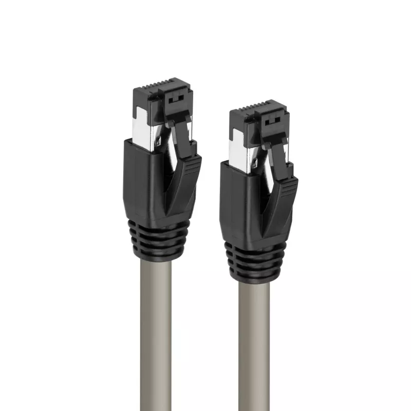 Cabo de rede Microconnect MC-SFTP802 cinzento 2 m Cat8.1 S/FTP (S-STP)