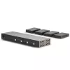 Extensor matriz HDMI 4K60 Lindy 70m Cat.6 4x4, 3840 x 2160 píxeis, transmissor e recetor AV, 70 m, com fios, preto, HDCP