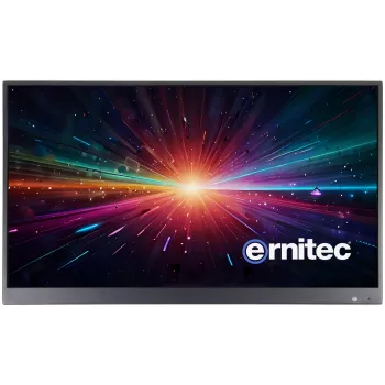 Monitor ERNITEC 0070-24122-HDMIPOE — ecrã profissional com suporte HDMI e PoE
