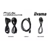 Ecrã plano de sinalização digital IIYAMA LH8664UHS-B3AG — 85,6 polegadas (2,17 m) 3840x2160 4K IPS, 450 cd/m², Wi‑Fi, Android, 24/7, preto