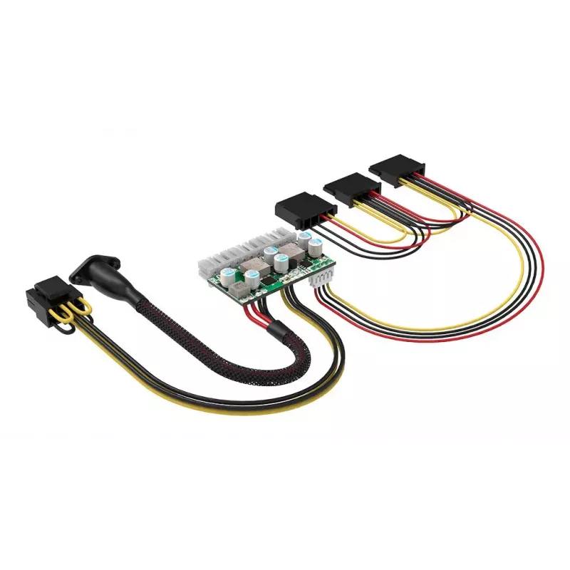 Adaptador DC-para-DC ATX Akasa 150W 12V 180W multicolor