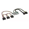Adaptador DC-para-DC ATX Akasa 150W 12V 180W multicolor