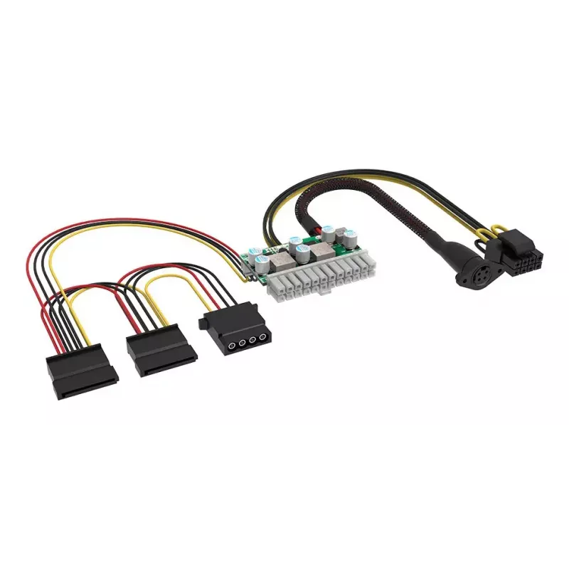 Adaptador DC-para-DC ATX Akasa 150W 12V 180W multicolor