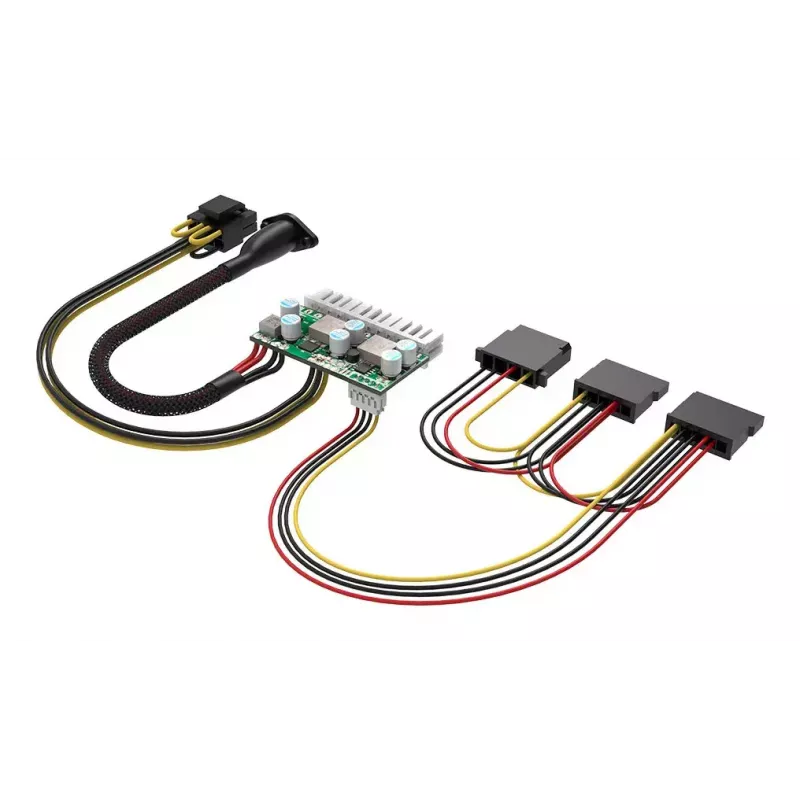 Adaptador DC-para-DC ATX Akasa 150W 12V 180W multicolor
