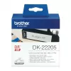 Etiqueta contínua Brother DK22205 preto sobre branco 6,2 cm x 30,48 m