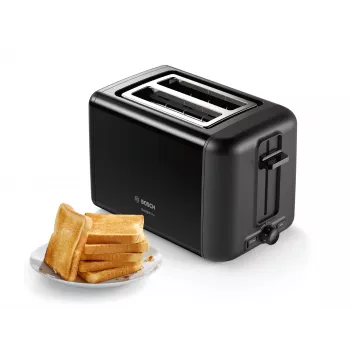 Torradeira Bosch TAT3P423 2 fatias 970 W preto