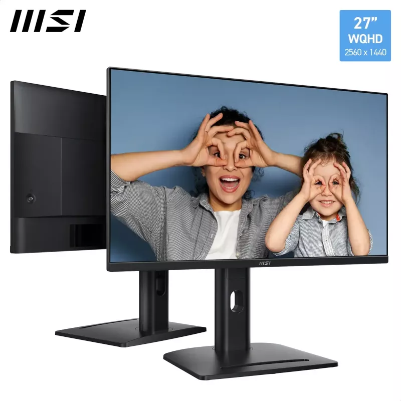 Monitor MSI Pro MP275QPG 27 polegadas IPS LCD QHD 2560x1440