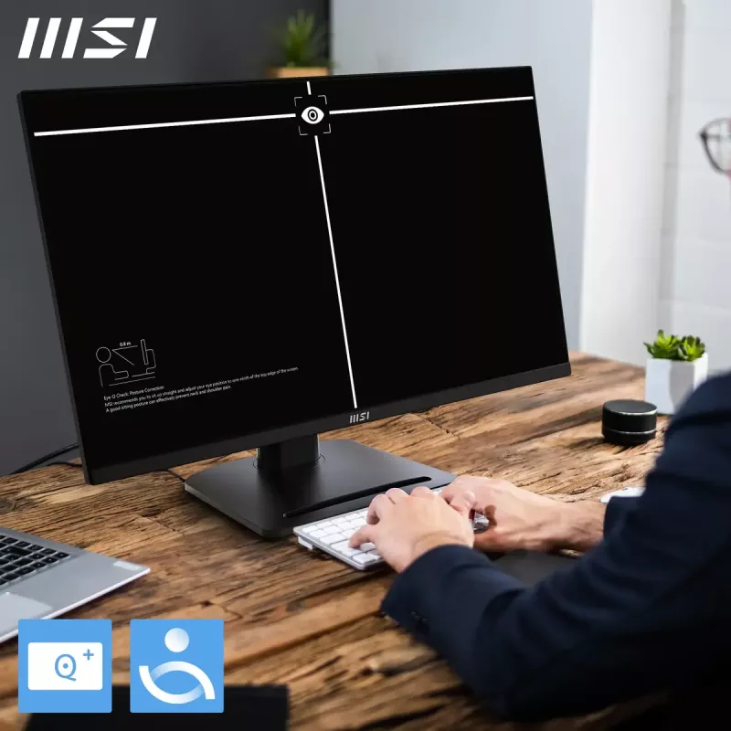 Monitor MSI Pro MP275QPG 27 polegadas IPS LCD QHD 2560x1440