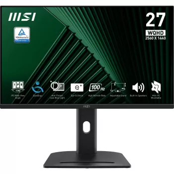 Monitor MSI Pro MP275QPG 27 polegadas IPS LCD QHD 2560x1440