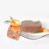 Comida húmida para gatos animonda Vom Feinsten Mature salmão 100 g — gatos adultos, tigela, sem glúten e sem soja