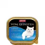 Comida húmida para gatos animonda Vom Feinsten Mature salmão 100 g — gatos adultos, tigela, sem glúten e sem soja