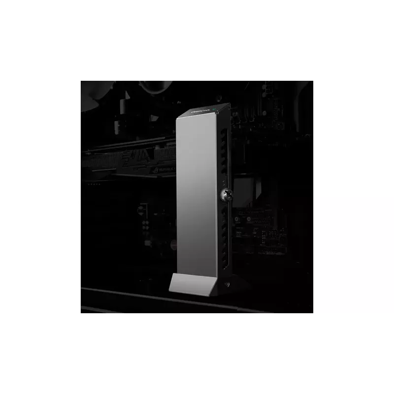 Suporte para placa gráfica DeepCool GH-01 Universal, preto, 52,6 × 60,6 × 163,7 mm
