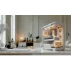 Caixa de PC MODECOM VOLCANO STELLAR PLUS ARGB MIDI 8F BRANCO — Mid-Tower, ATX, vidro temperado, iluminação ARGB, 8 ventoinhas, GPU até 42 cm