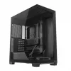 Caixa de PC MODECOM VOLCANO STELLAR PLUS MIDI PRETO — Mid-Tower ATX, vidro temperado, USB-C, suporta placas gráficas até 420 mm