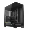 Caixa de PC MODECOM VOLCANO STELLAR PLUS MIDI PRETO — Mid-Tower ATX, vidro temperado, USB-C, suporta placas gráficas até 420 mm