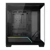 Caixa de PC MODECOM VOLCANO STELLAR PLUS MIDI PRETO — Mid-Tower ATX, vidro temperado, USB-C, suporta placas gráficas até 420 mm