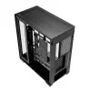 Caixa de PC MODECOM VOLCANO STELLAR PLUS MIDI PRETO — Mid-Tower ATX, vidro temperado, USB-C, suporta placas gráficas até 420 mm