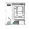 Caixa de PC MODECOM VOLCANO STELLAR PLUS MIDI BRANCO — Midi Tower, microATX, vidro temperado, USB-C, suporta GPU 420 mm