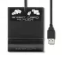 Leitor de cartões QOLTEC Smart ID Card Reader Intelligenst modelo 50636 USB Type-C
