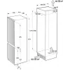 Frigorífico encastrado Gorenje NRKI517E41 252 L branco