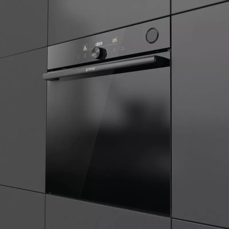 Forno elétrico Gorenje G600 BPSA6747DGWI RAL9005, grande, elétrico, 77 L, 3500 W, 77 L, 2300 W