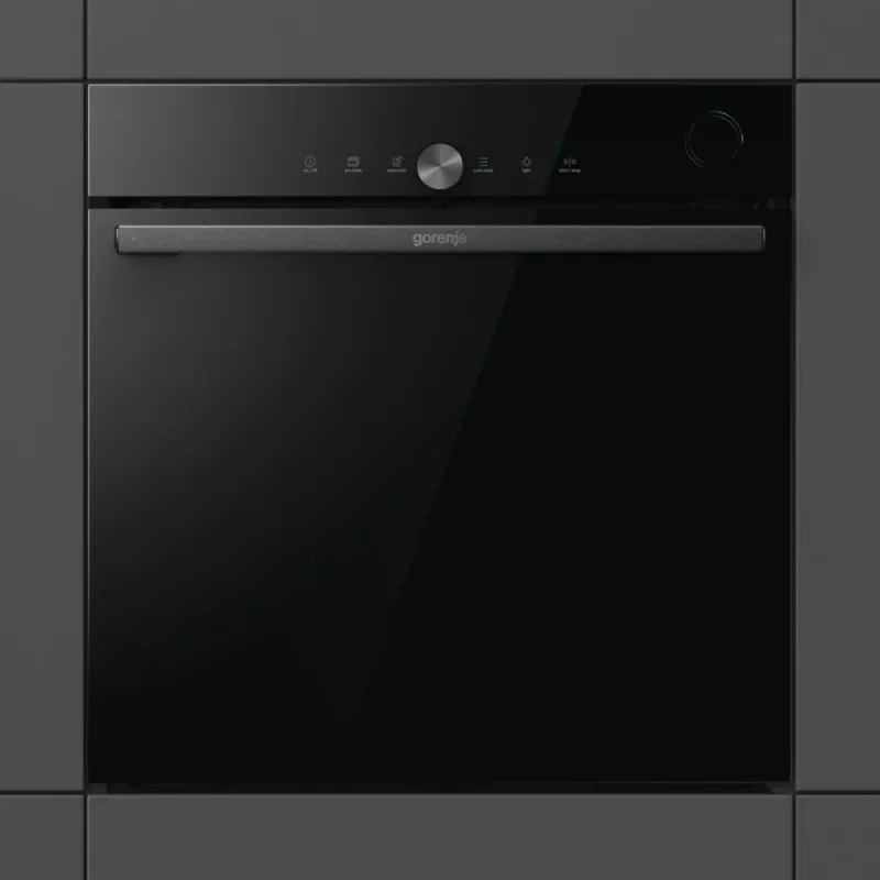 Forno elétrico Gorenje G600 BPSA6747DGWI RAL9005, grande, elétrico, 77 L, 3500 W, 77 L, 2300 W