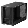 Caixa de PC DeepCool CH260 Micro Tower preto — Micro-ATX/Mini-ITX, vidro temperado, USB-C, GPU máx. 413 mm