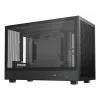 Caixa de PC DeepCool CH260 Micro Tower preto — Micro-ATX/Mini-ITX, vidro temperado, USB-C, GPU máx. 413 mm