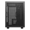 Caixa de PC DeepCool CH260 Micro Tower preto — Micro-ATX/Mini-ITX, vidro temperado, USB-C, GPU máx. 413 mm