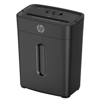Destruidora de documentos HP One Shred 6CC corte em partículas 68 dB preta