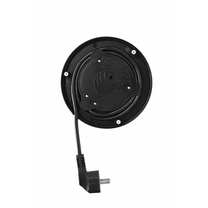 Chaleira elétrica ETA Emma 1,5 l 2200 W aço inoxidável, preto, base de 360°