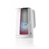 Chaleira elétrica ETA 1,5 L 2200 W branco aço inoxidável com termostato ajustável