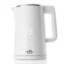 Chaleira elétrica ETA 1,5 L 2200 W branco aço inoxidável com termostato ajustável