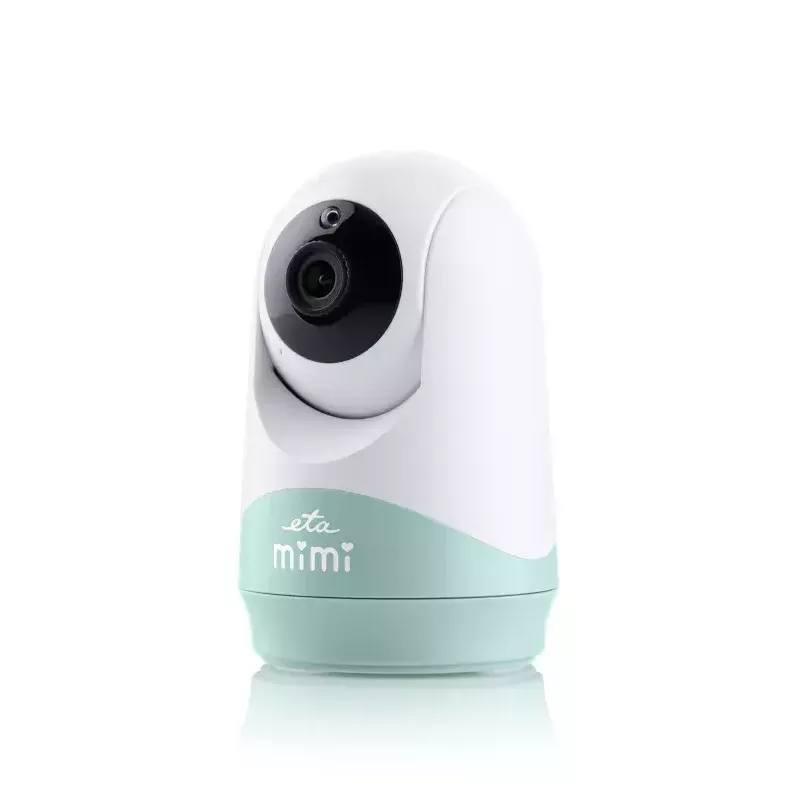 Intercomunicador para bebé ETA ETA530690000 com câmara flexível, branco/verde, vigilância remota visual