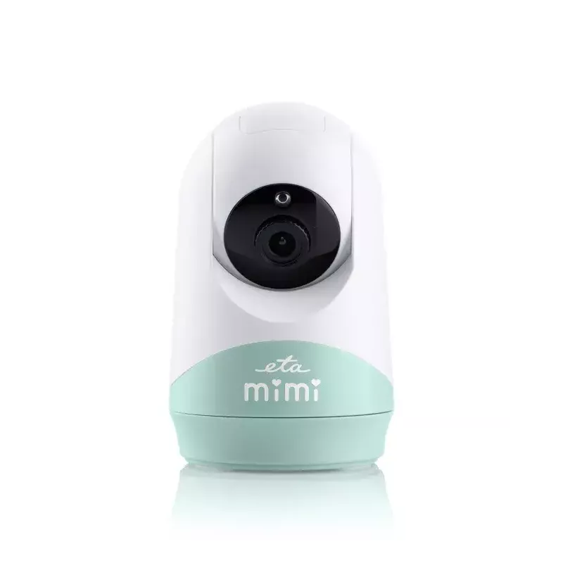 Intercomunicador para bebé ETA ETA530690000 com câmara flexível, branco/verde, vigilância remota visual