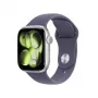 Smartwatch Apple Watch Series 11 GPS + Cellular 42 mm caixa de alumínio prateado com bracelete desportiva Lilac Fog M/L