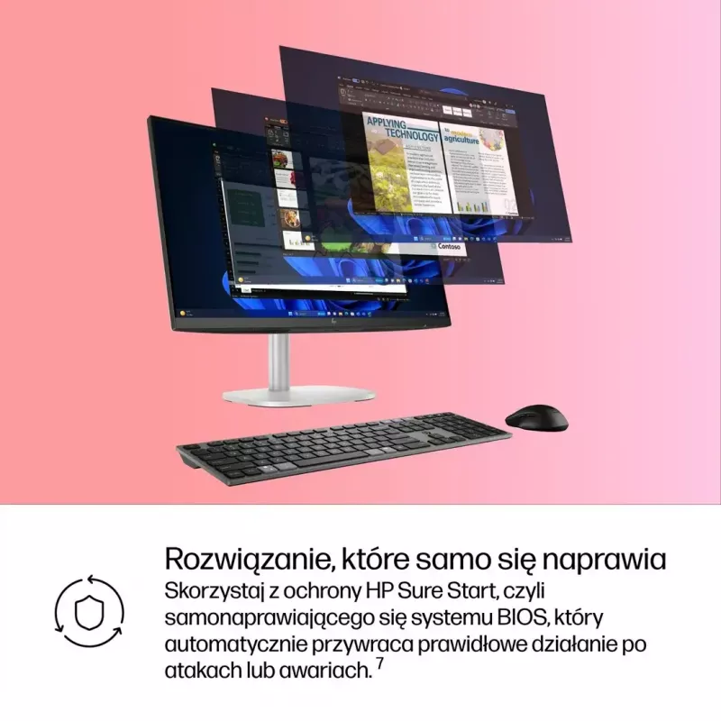PC All-in-One HP EliteStudio 8 AiO G1i Ultra 5 23,8 polegadas FHD Touch IPS 16 GB DDR5 512 GB SSD Win11 Pro