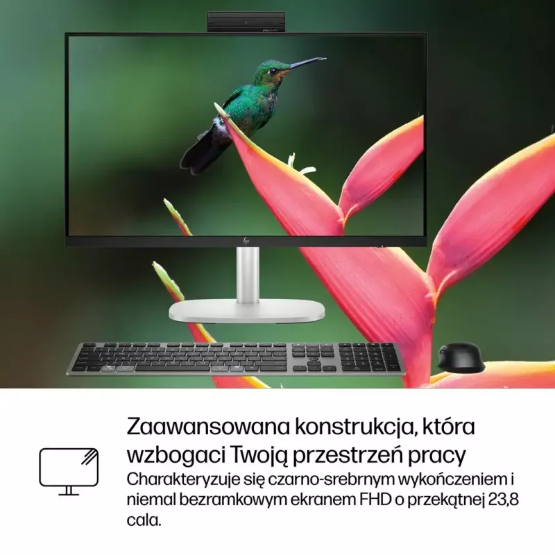 PC All-in-One HP EliteStudio 8 AiO G1i Ultra 5 23,8 polegadas FHD Touch IPS 16 GB DDR5 512 GB SSD Win11 Pro
