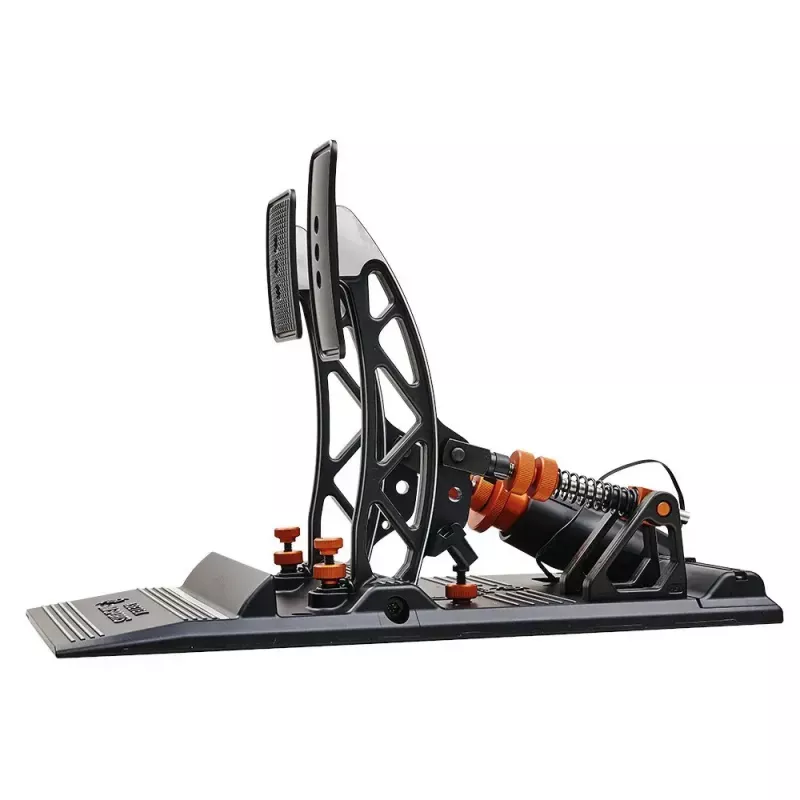 Conjunto de pedais de acelerador e travão Asetek Forte Sim Racing 40-010-0000003 para simuladores de corrida
