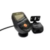 Dashcam para automóvel VANTRUE S1PRO MAX — gravador compacto de 2 canais, 3840×2160 F/1.8, objetiva principal 155°, Wi‑Fi, GPS, ecrã 2 polegadas, modo de estacionamento, microSD até 1 TB