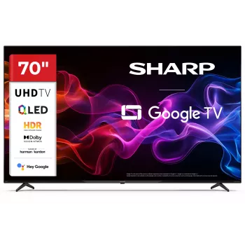 Sharp 70HP5265E TV 177,8 cm (70 polegadas) 4K Ultra HD Smart TV Wi-Fi preto
