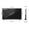 Sharp 70HP5265E TV 177,8 cm (70 polegadas) 4K Ultra HD Smart TV Wi-Fi preto