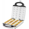 Máquina de waffles Unold 48360 24 waffles 1400 W aço inoxidável, branco