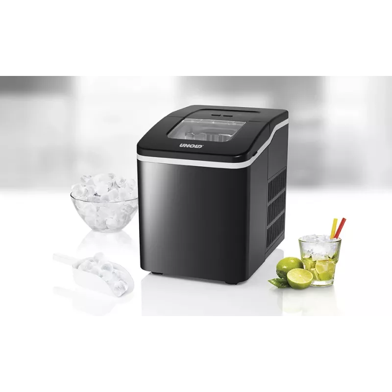 Máquina de cubos de gelo Unold Freeze, 120 W, 220 - 240 V, 50 Hz, tipo E/F (CEE 7/7), 126 g, 820 g
