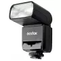 Flash compacto Godox TT350 preto 2,2s de carregamento pilha AA