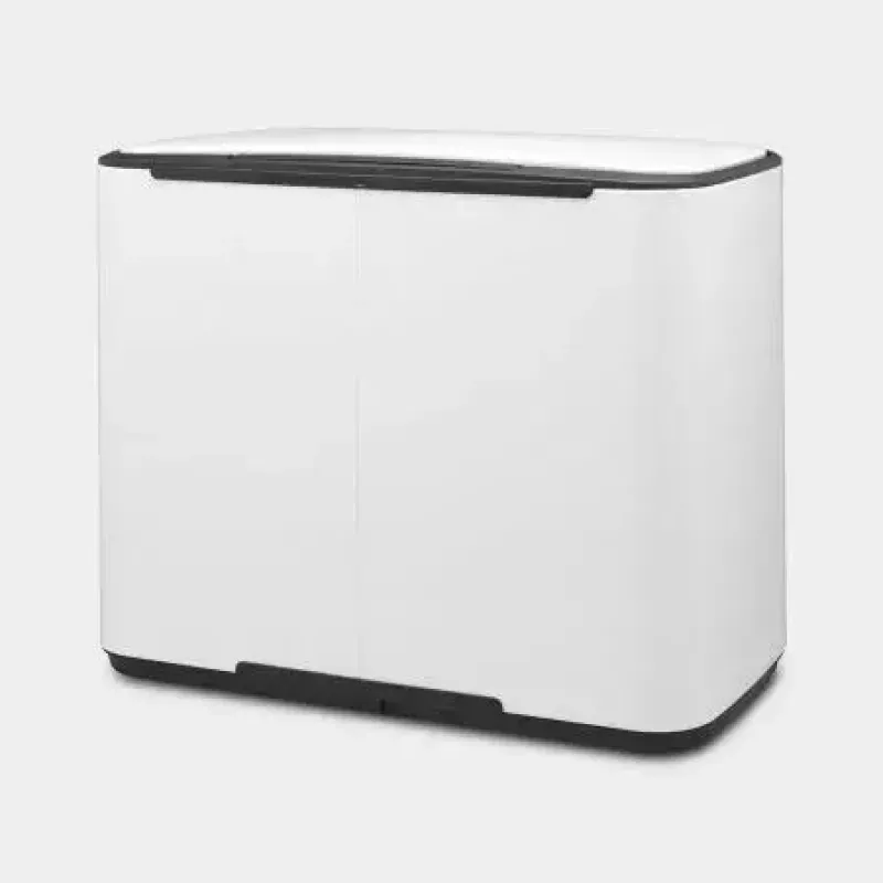Contentor de resíduos BRABANTIA 121142 retangular branco, 540×363×440 mm