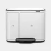 Contentor de resíduos BRABANTIA 121142 retangular branco, 540×363×440 mm