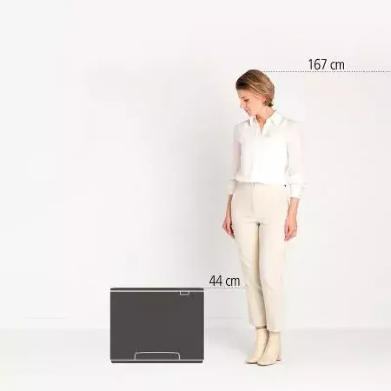 Balde de lixo retangular Brabantia 121227