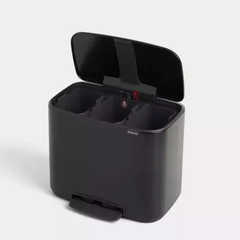 Balde de lixo retangular Brabantia 121104